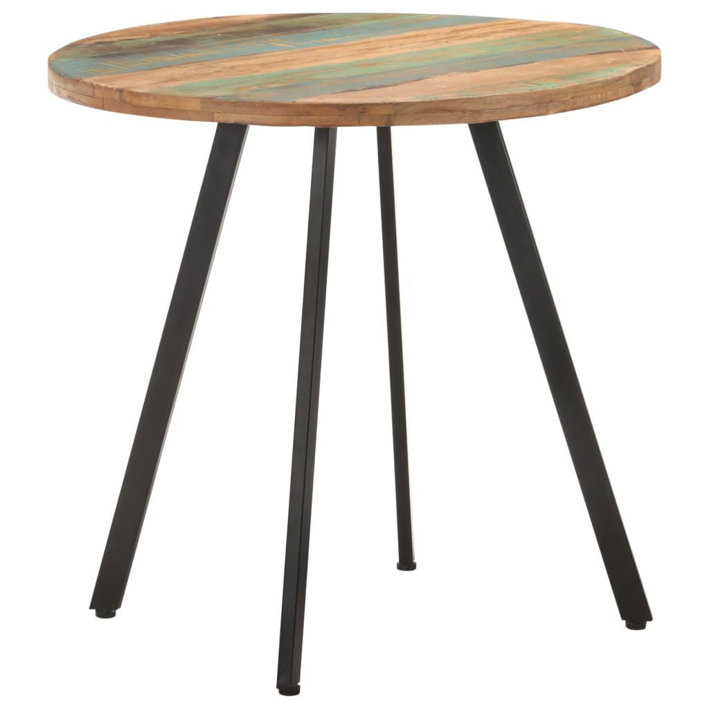 Eettafel 80 cm massief gerecycled hout is nu te koop bij PeponiXL, paradijselijk wonen!