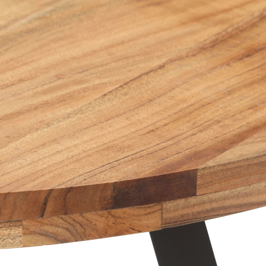 Eettafel 80 cm massief acaciahout is nu te koop bij PeponiXL, paradijselijk wonen!