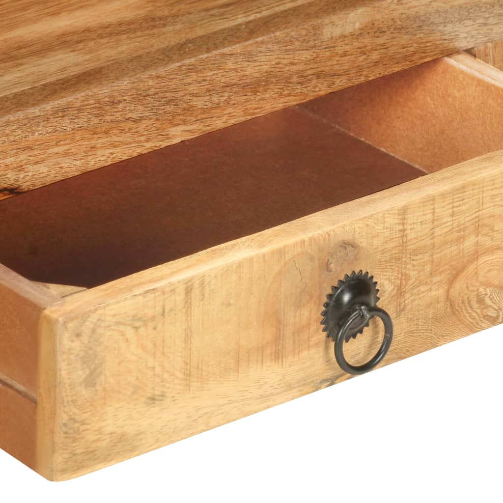 Tv-meubel 117x30x41 cm massief ruw mangohout is nu te koop bij PeponiXL, paradijselijk wonen!