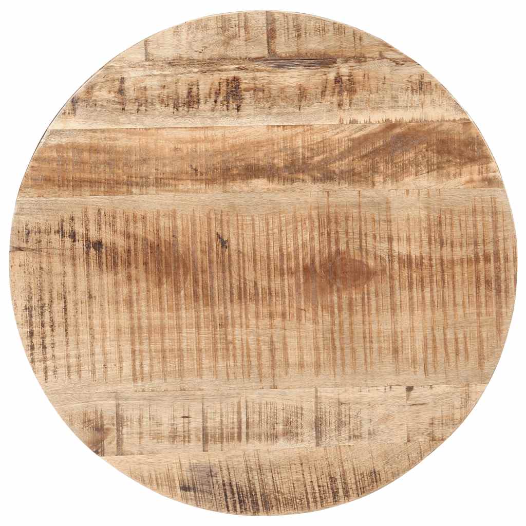 Salontafel Ø 68x43 cm ruw mangohout is nu te koop bij PeponiXL, paradijselijk wonen!