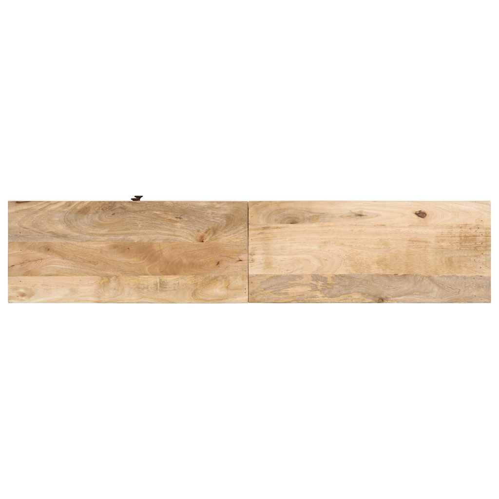 Tv-meubel 140x30x50 cm massief mangohout is nu te koop bij PeponiXL, paradijselijk wonen!