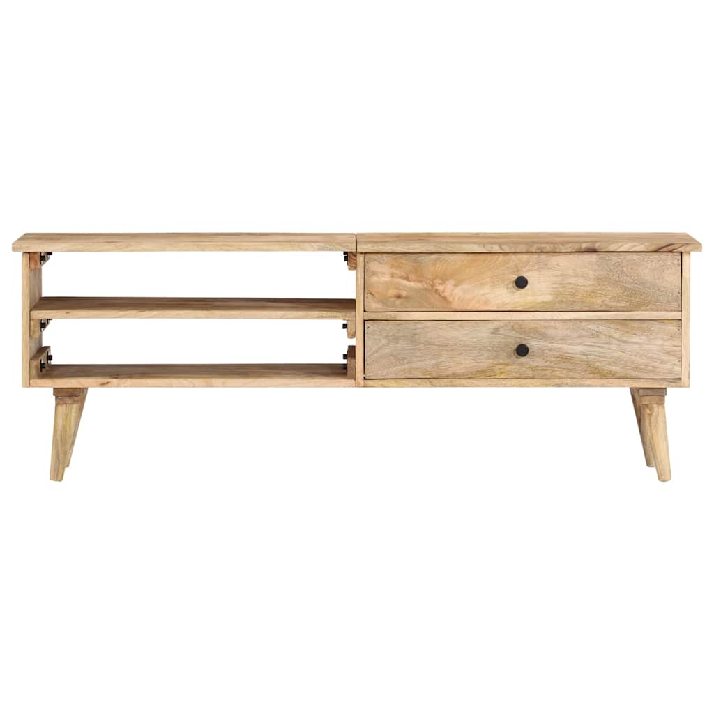 Tv-meubel 140x30x50 cm massief mangohout is nu te koop bij PeponiXL, paradijselijk wonen!