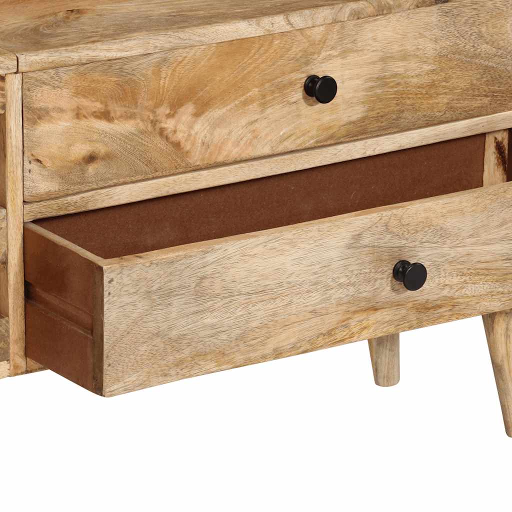 Tv-meubel 140x30x50 cm massief mangohout is nu te koop bij PeponiXL, paradijselijk wonen!