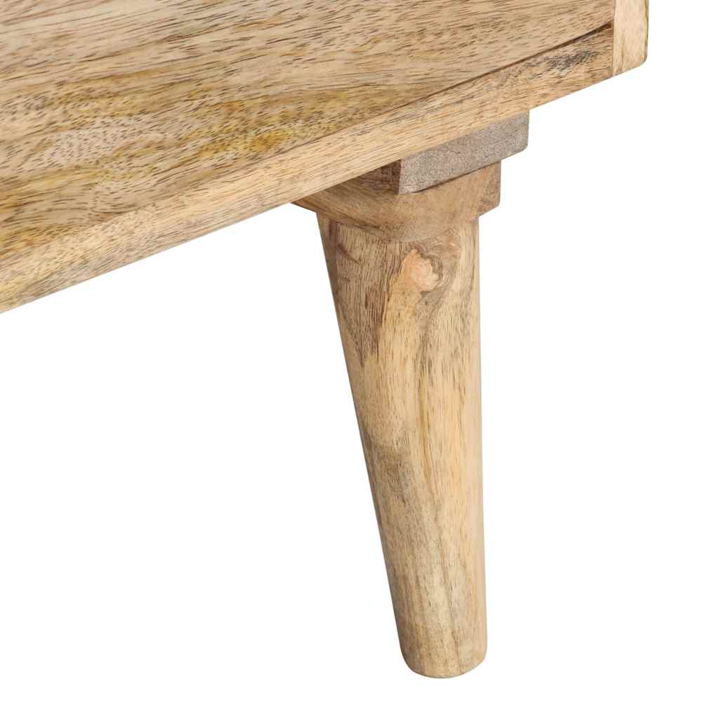 Tv-meubel 140x30x50 cm massief mangohout is nu te koop bij PeponiXL, paradijselijk wonen!