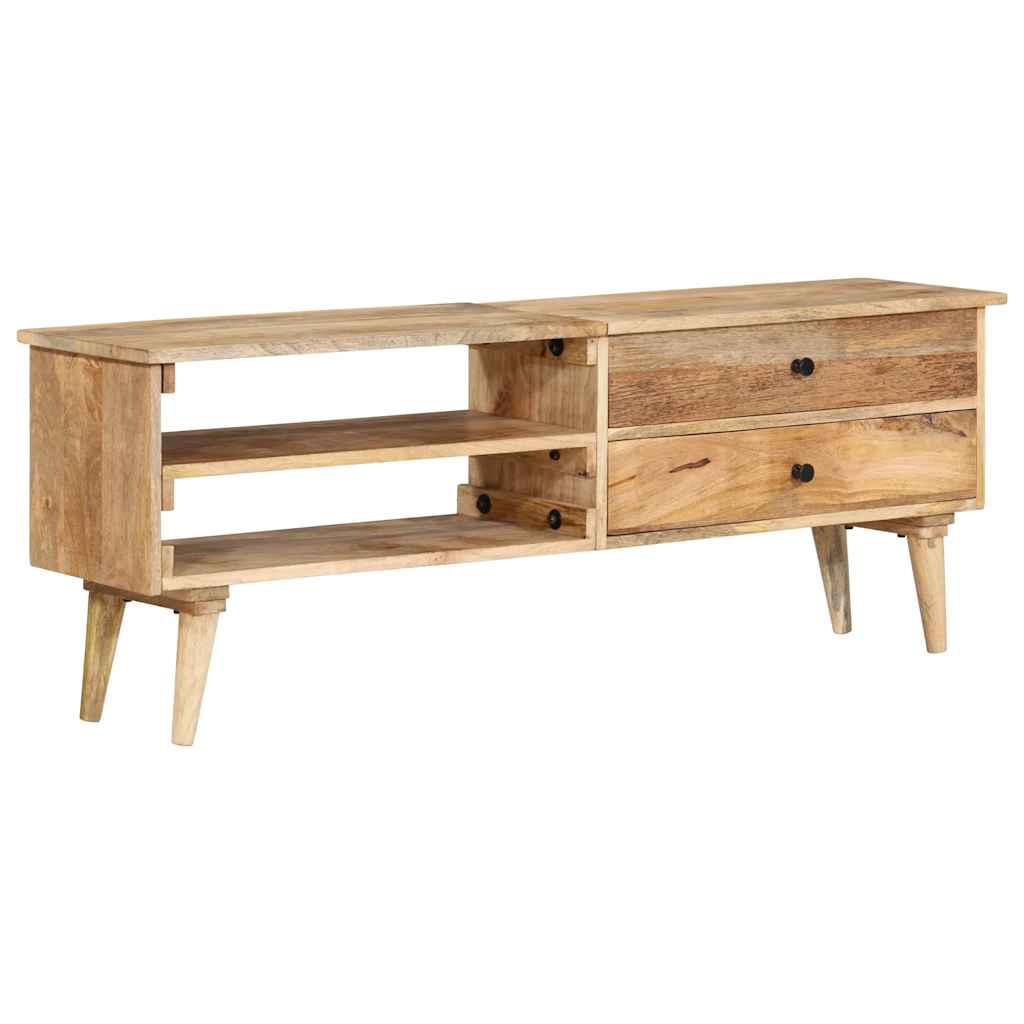 Tv-meubel 140x30x50 cm massief mangohout is nu te koop bij PeponiXL, paradijselijk wonen!