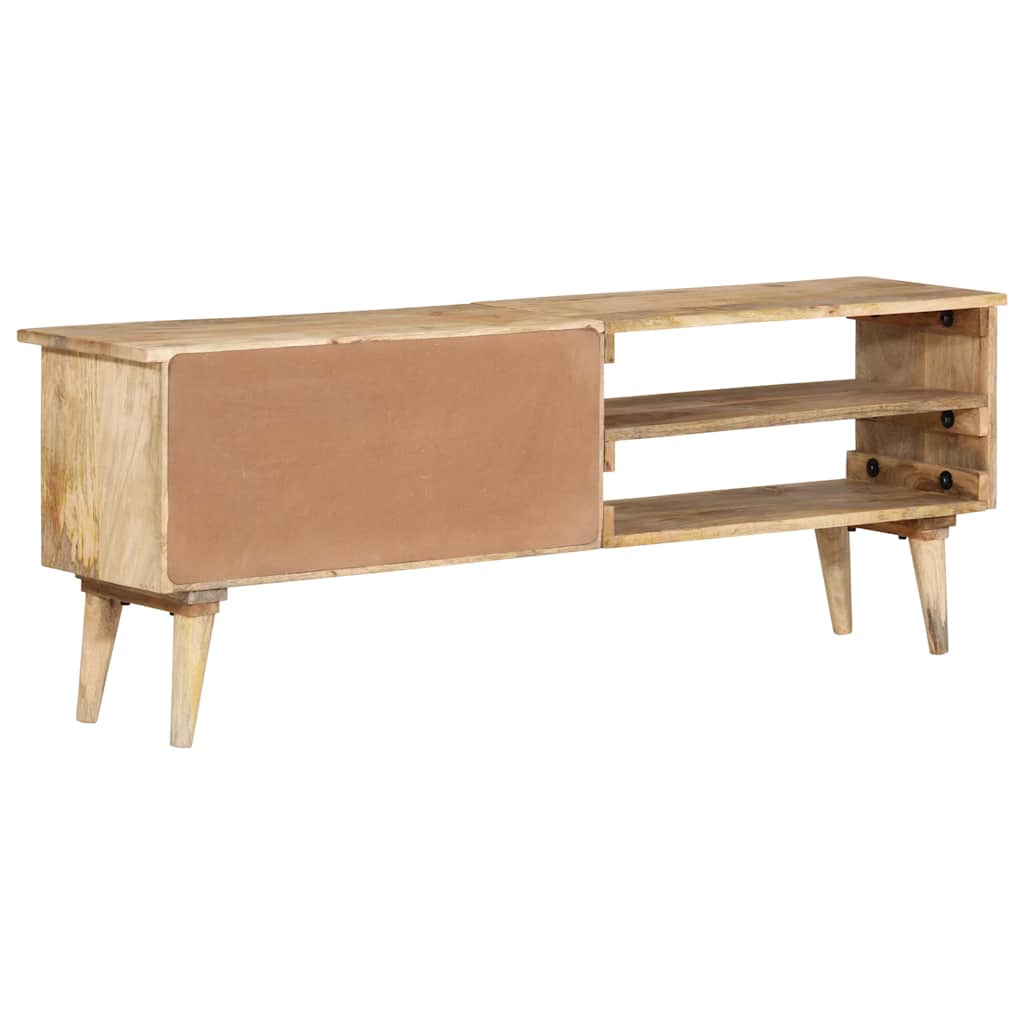 Tv-meubel 140x30x50 cm massief mangohout is nu te koop bij PeponiXL, paradijselijk wonen!
