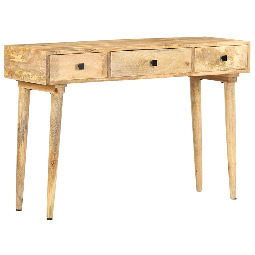 Wandtafel 115x35x76 cm massief mangohout is nu te koop bij PeponiXL, paradijselijk wonen!