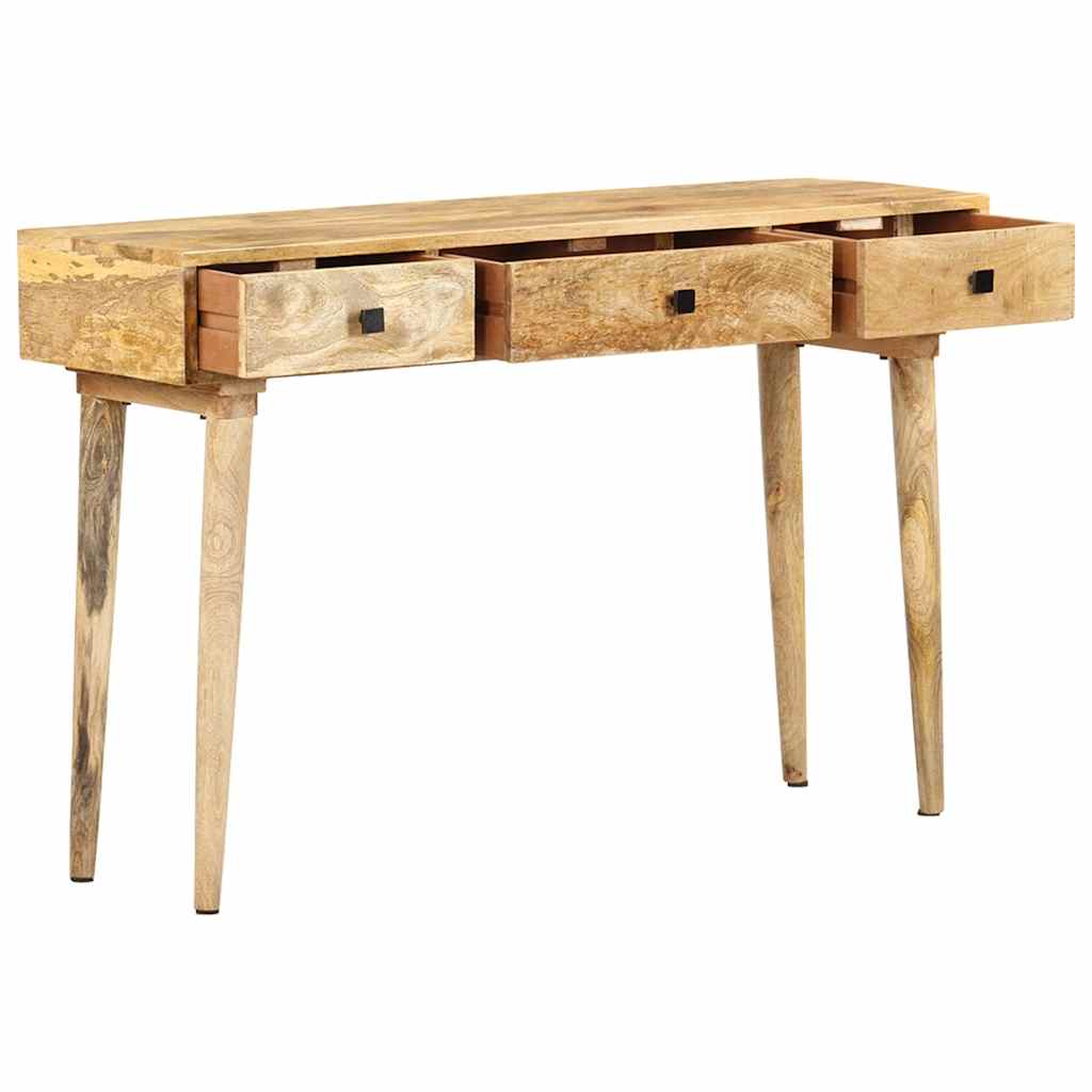 Wandtafel 115x35x76 cm massief mangohout is nu te koop bij PeponiXL, paradijselijk wonen!