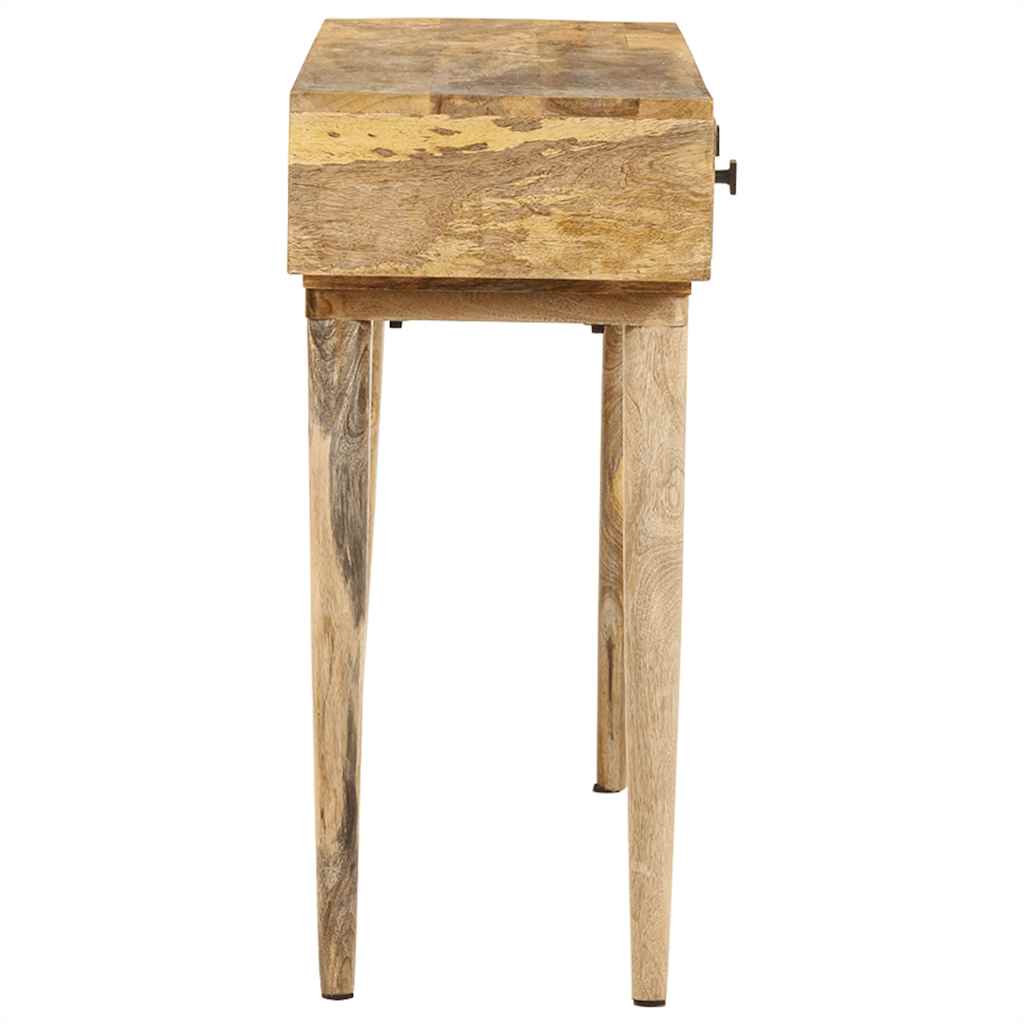 Wandtafel 115x35x76 cm massief mangohout is nu te koop bij PeponiXL, paradijselijk wonen!