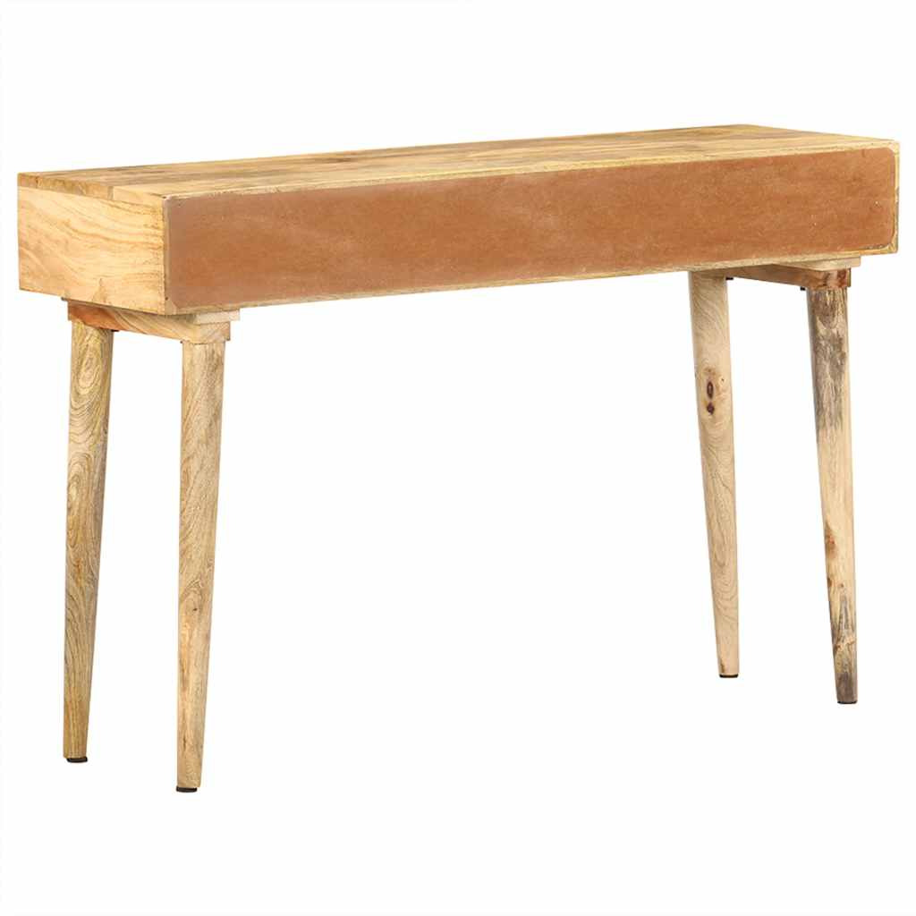 Wandtafel 115x35x76 cm massief mangohout is nu te koop bij PeponiXL, paradijselijk wonen!