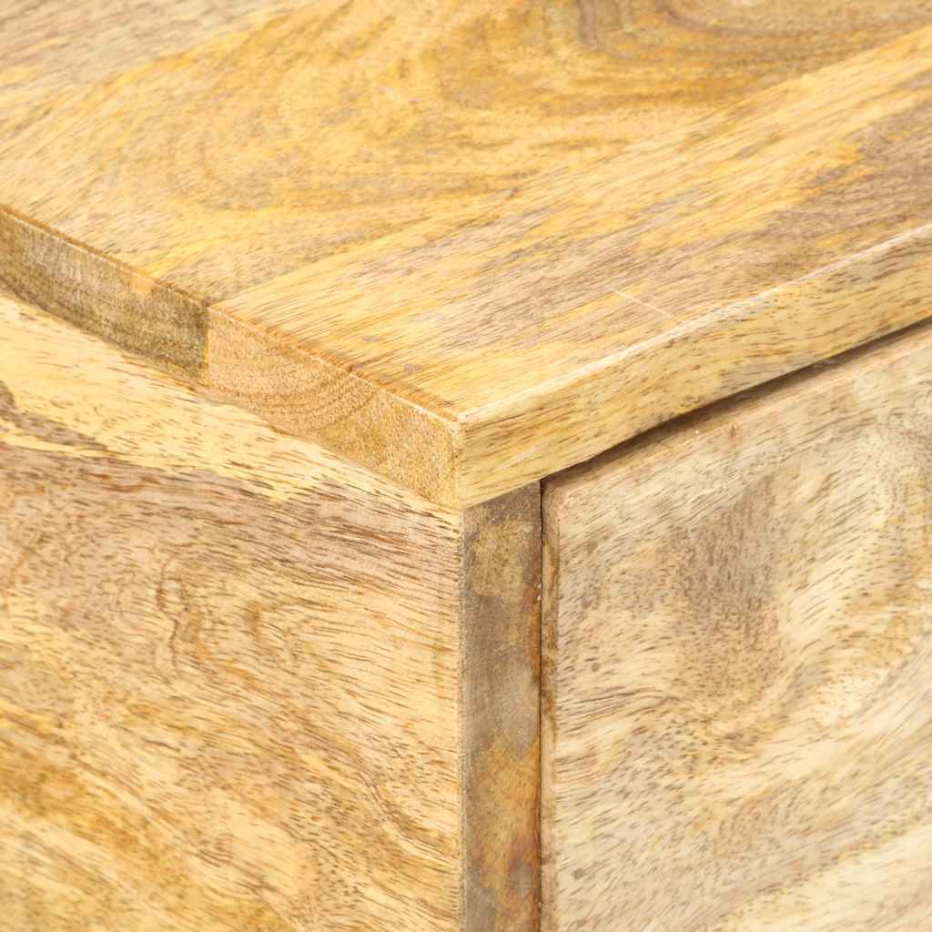 Wandtafel 115x35x76 cm massief mangohout is nu te koop bij PeponiXL, paradijselijk wonen!