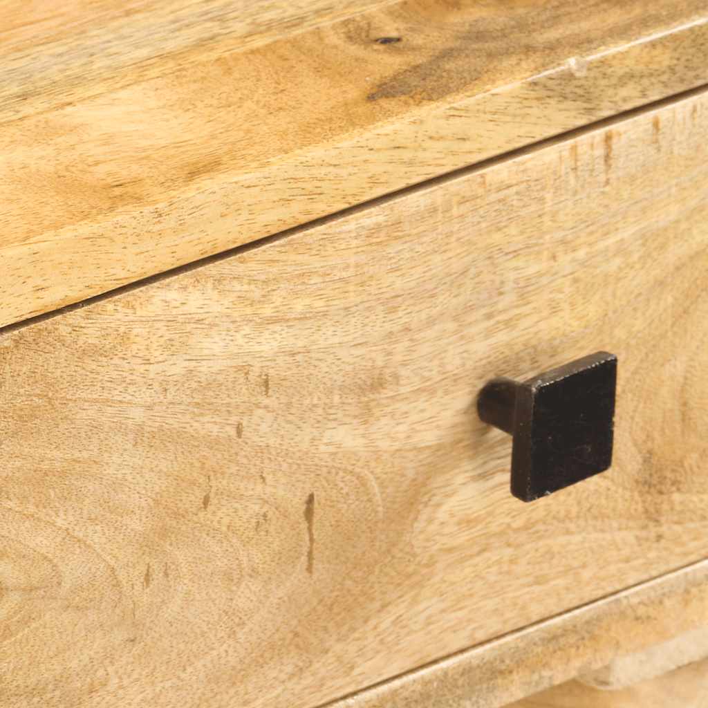 Wandtafel 115x35x76 cm massief mangohout is nu te koop bij PeponiXL, paradijselijk wonen!