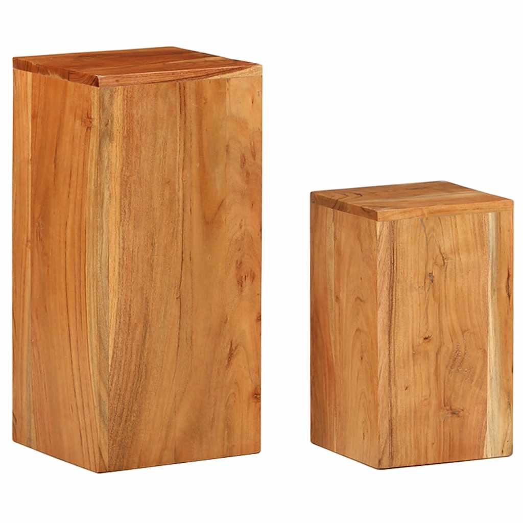 Plantenstandaards 2 st massief acaciahout is nu te koop bij PeponiXL, paradijselijk wonen!