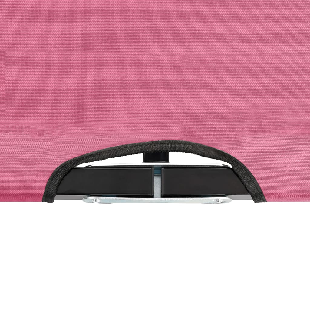 Ligbed 2-persoons inklapbaar staal roze is nu te koop bij PeponiXL, paradijselijk wonen!