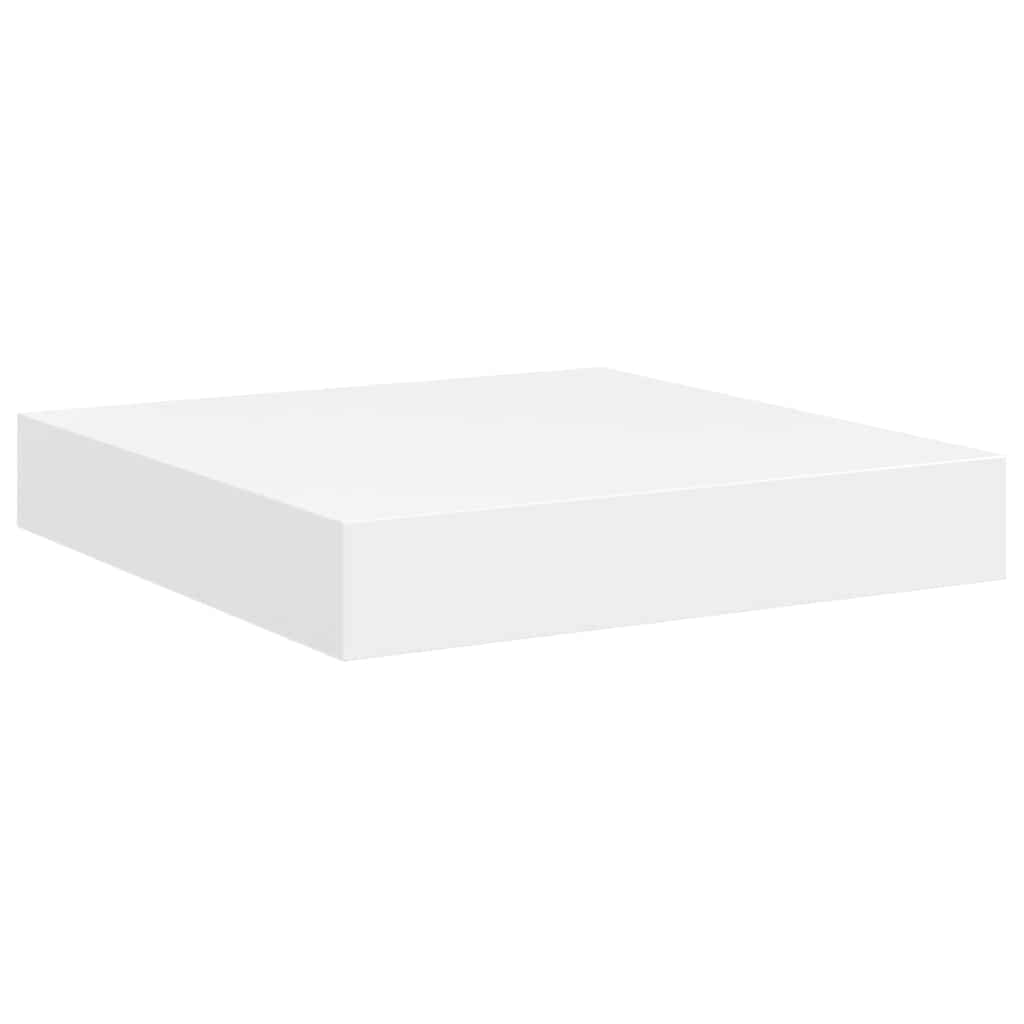 Wandschap zwevend 23x23,5x3,8 cm MDF wit is nu te koop bij PeponiXL, paradijselijk wonen!