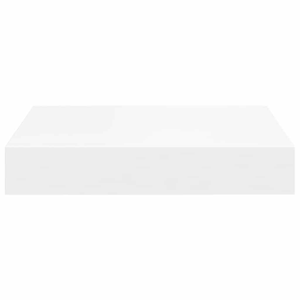 Wandschappen zwevend 4 st 23x23,5x3,8 cm MDF wit is nu te koop bij PeponiXL, paradijselijk wonen!
