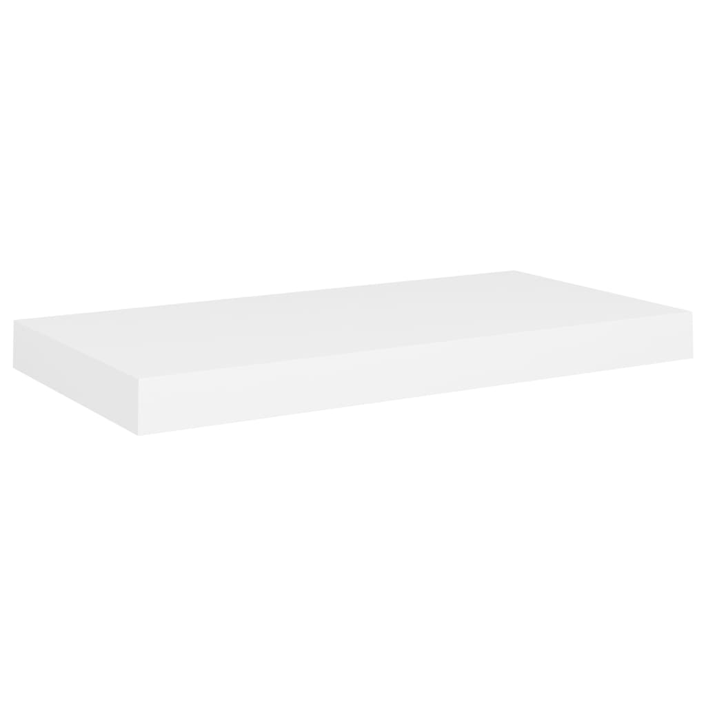 Wandschap zwevend 50x23x3,8 cm MDF wit is nu te koop bij PeponiXL, paradijselijk wonen!