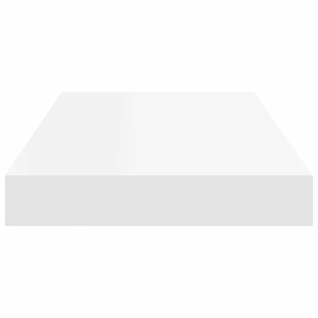 Wandschappen zwevend 2 st 50x23x3,8 cm MDF wit is nu te koop bij PeponiXL, paradijselijk wonen!