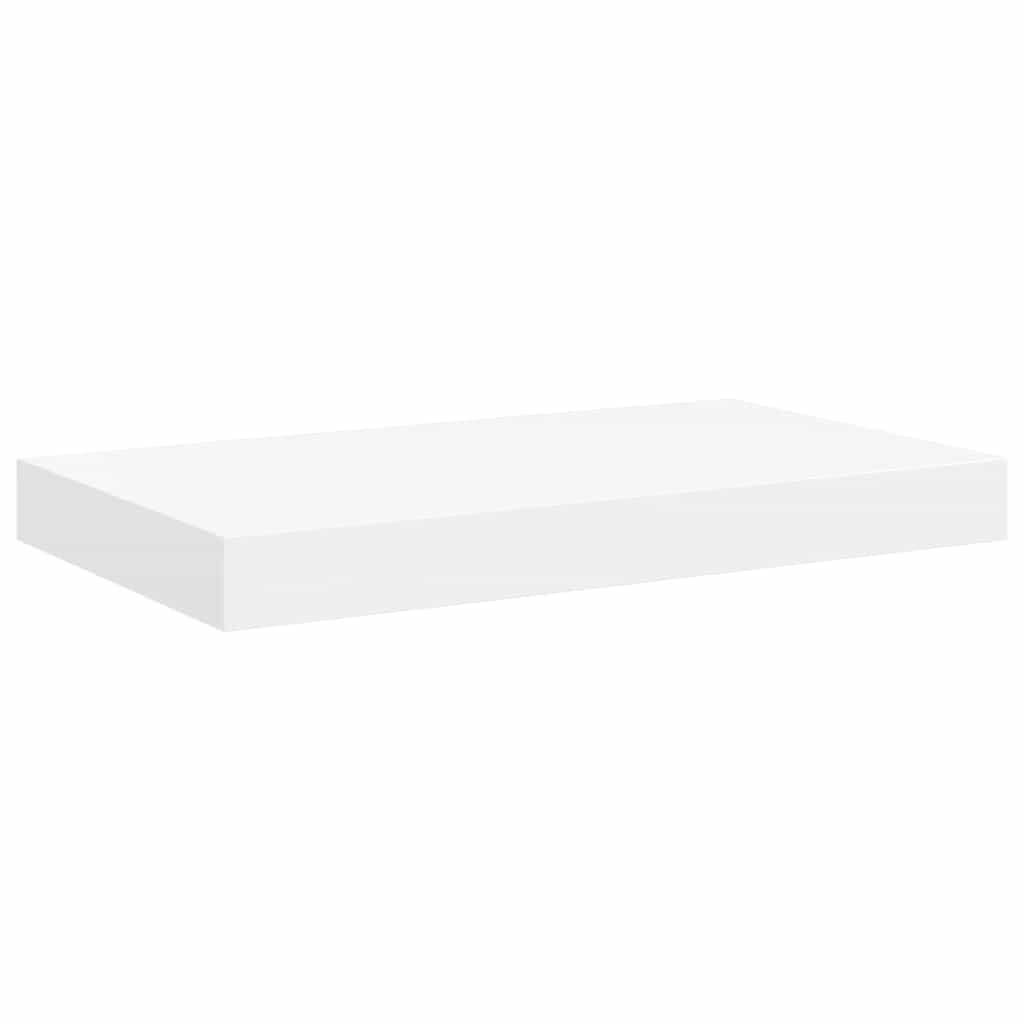 Wandschappen zwevend 4 st 50x23x3,8 cm MDF wit is nu te koop bij PeponiXL, paradijselijk wonen!