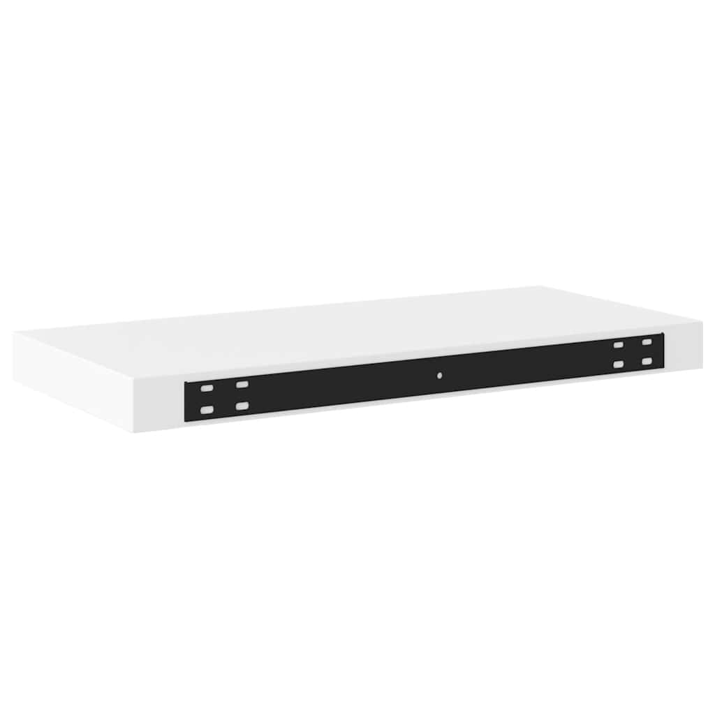 Wandschappen zwevend 4 st 50x23x3,8 cm MDF wit is nu te koop bij PeponiXL, paradijselijk wonen!