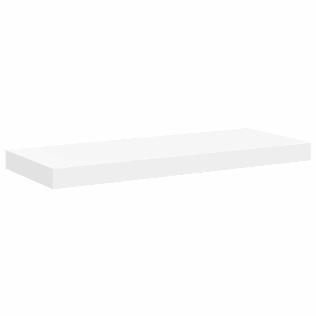 Wandschappen zwevend 2 st 60x23,5x3,8 cm MDF wit is nu te koop bij PeponiXL, paradijselijk wonen!