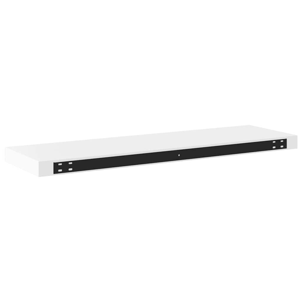 Wandschap zwevend 80x23,5x3,8 cm MDF wit is nu te koop bij PeponiXL, paradijselijk wonen!