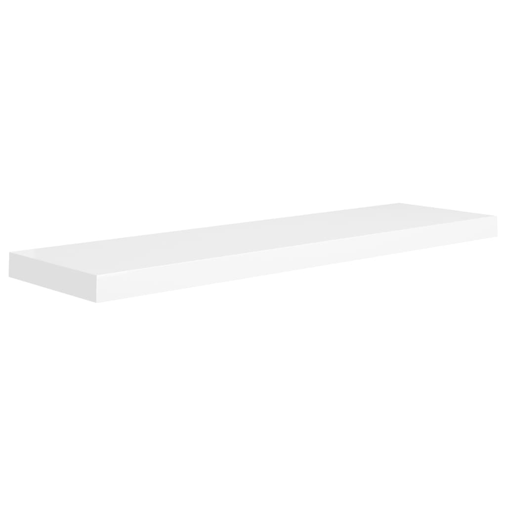 Wandschappen zwevend 2 st 90x23,5x3,8 cm MDF wit is nu te koop bij PeponiXL, paradijselijk wonen!