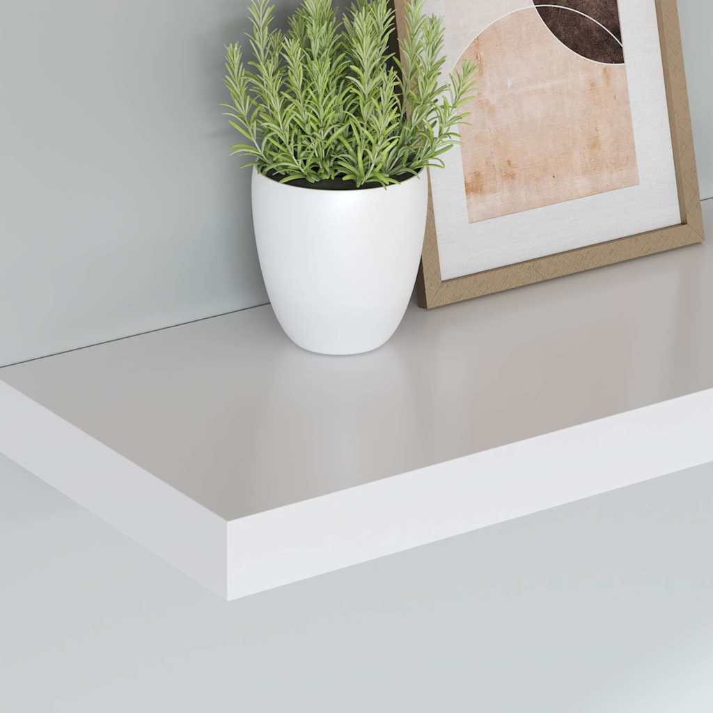 Wandschappen zwevend 4 st 90x23,5x3,8 cm MDF wit is nu te koop bij PeponiXL, paradijselijk wonen!