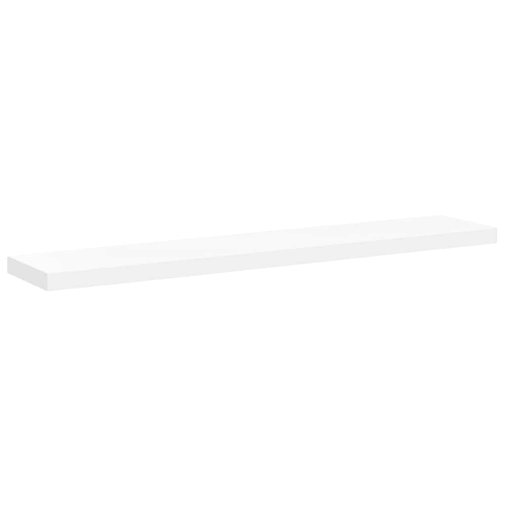 Wandschappen zwevend 4 st 120x23,5x3,8 cm MDF wit is nu te koop bij PeponiXL, paradijselijk wonen!