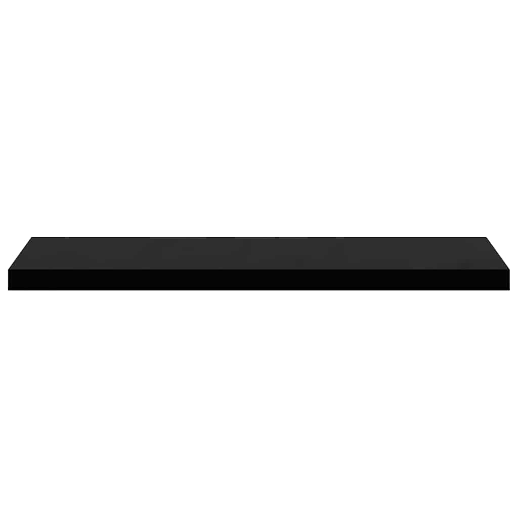 Wandschap zwevend 90x23,5x3,8 cm MDF zwart is nu te koop bij PeponiXL, paradijselijk wonen!