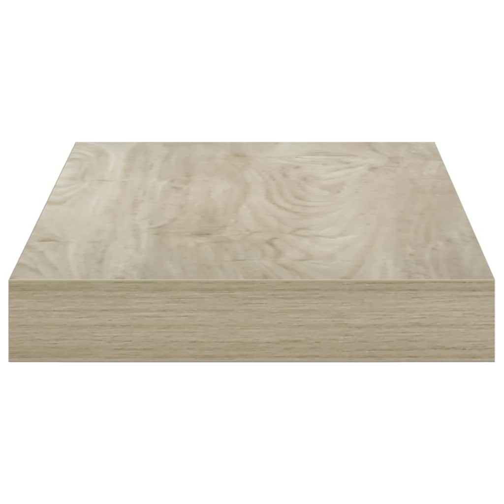 Wandschappen zwevend 4 st 40x23x3,8 cm MDF eikenkleurig is nu te koop bij PeponiXL, paradijselijk wonen!