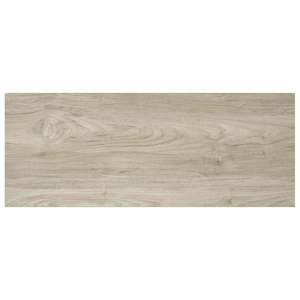 Wandschap zwevend 60x23,5x3,8 cm MDF eikenkleurig is nu te koop bij PeponiXL, paradijselijk wonen!