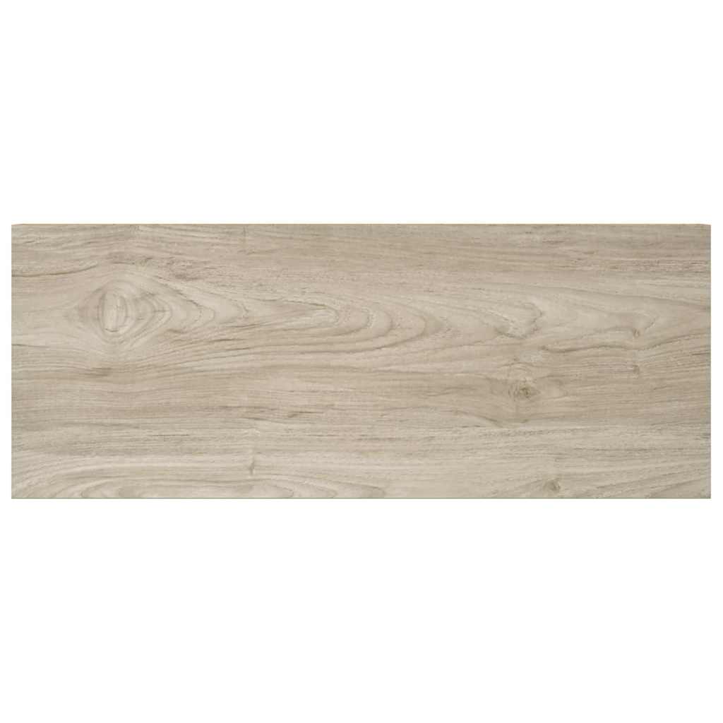 Wandschappen zwevend 2 st 60x23,5x3,8 cm MDF eikenkleurig is nu te koop bij PeponiXL, paradijselijk wonen!