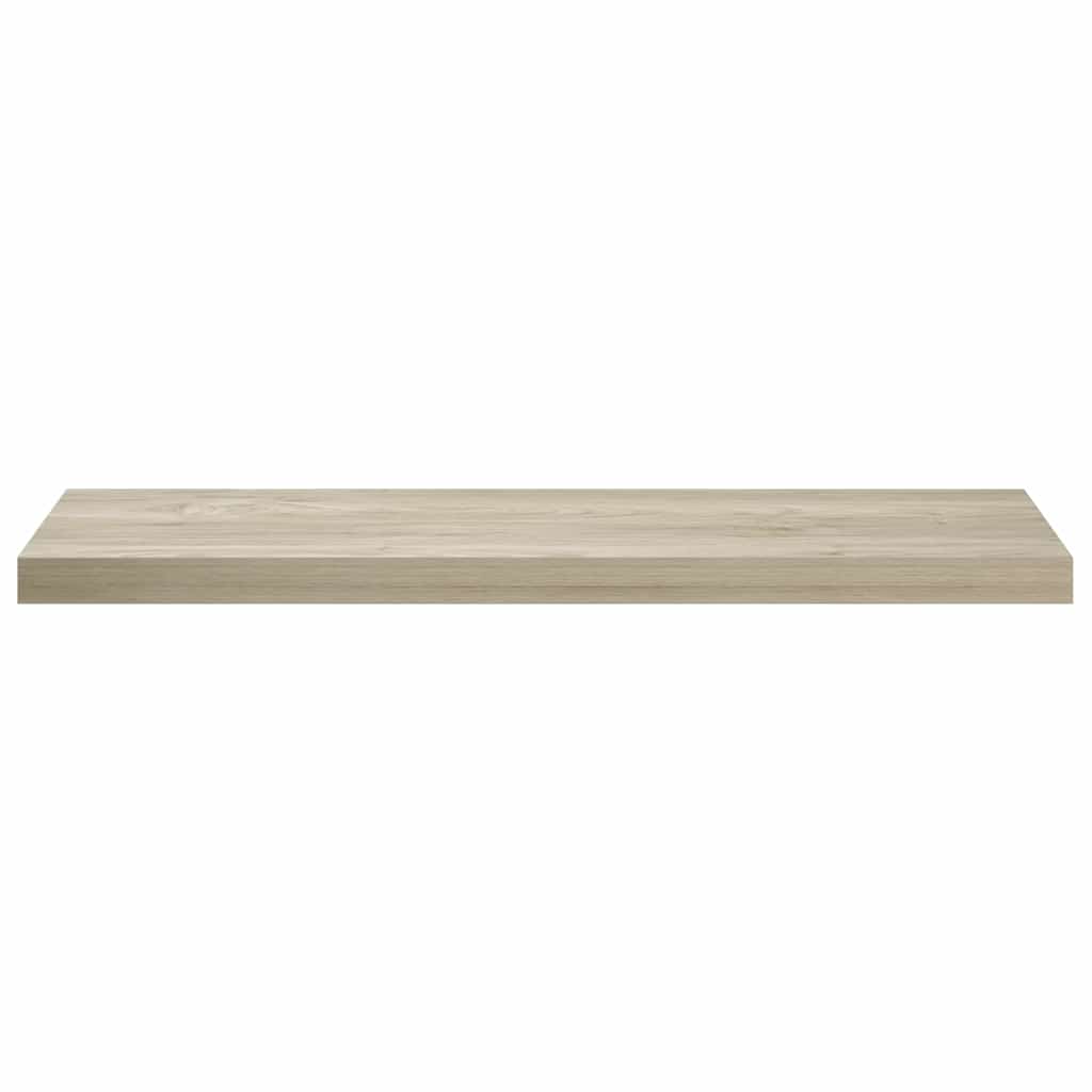 Wandschappen zwevend 2 st 90x23,5x3,8 cm MDF eikenkleurig is nu te koop bij PeponiXL, paradijselijk wonen!