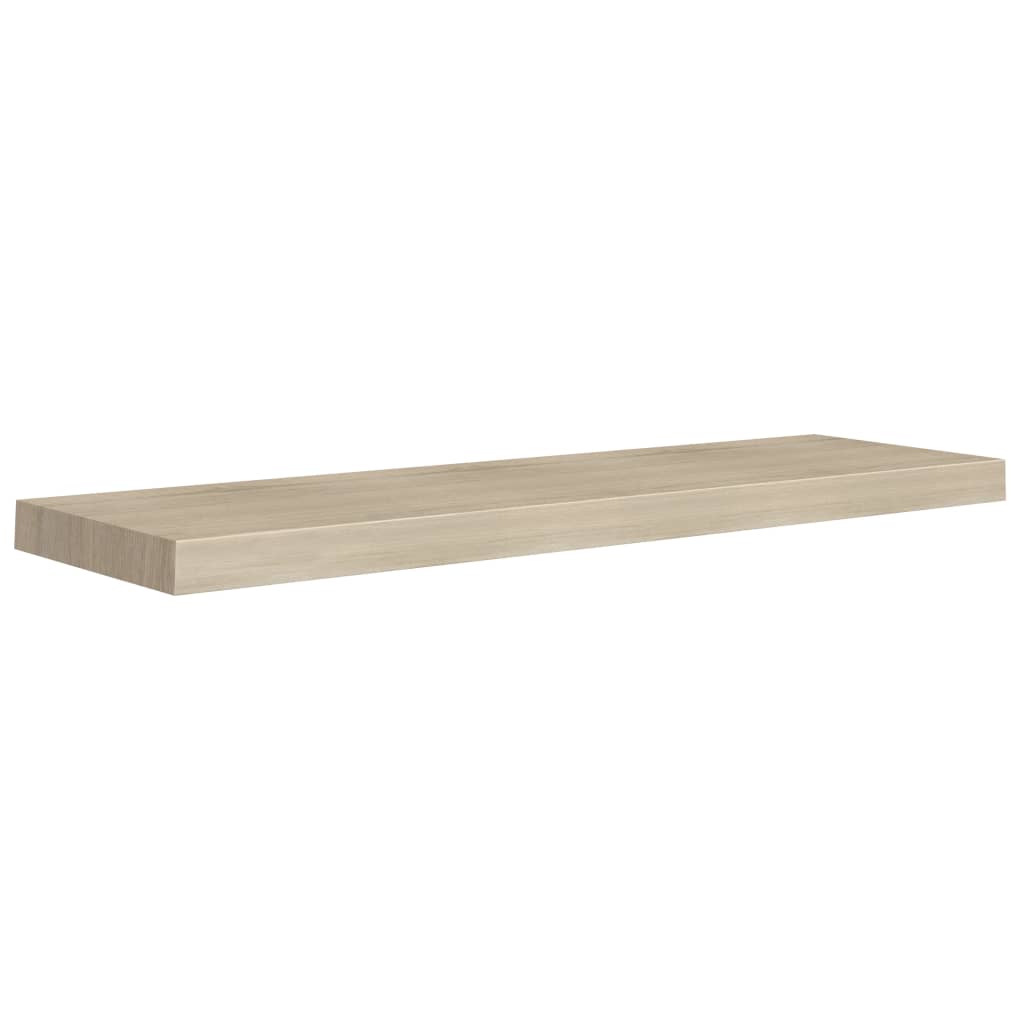 Wandschappen zwevend 4 st 90x23,5x3,8 cm MDF eikenkleurig is nu te koop bij PeponiXL, paradijselijk wonen!