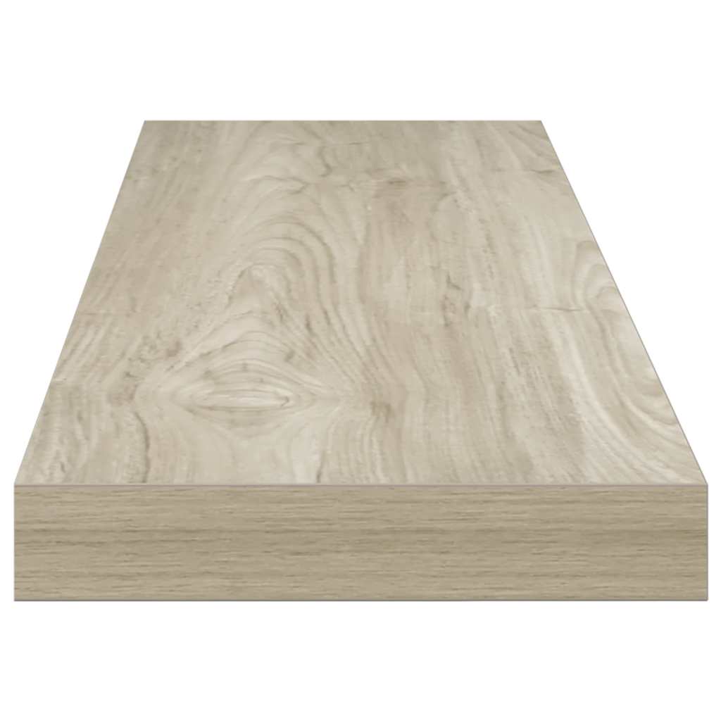 Wandschappen zwevend 4 st 90x23,5x3,8 cm MDF eikenkleurig is nu te koop bij PeponiXL, paradijselijk wonen!