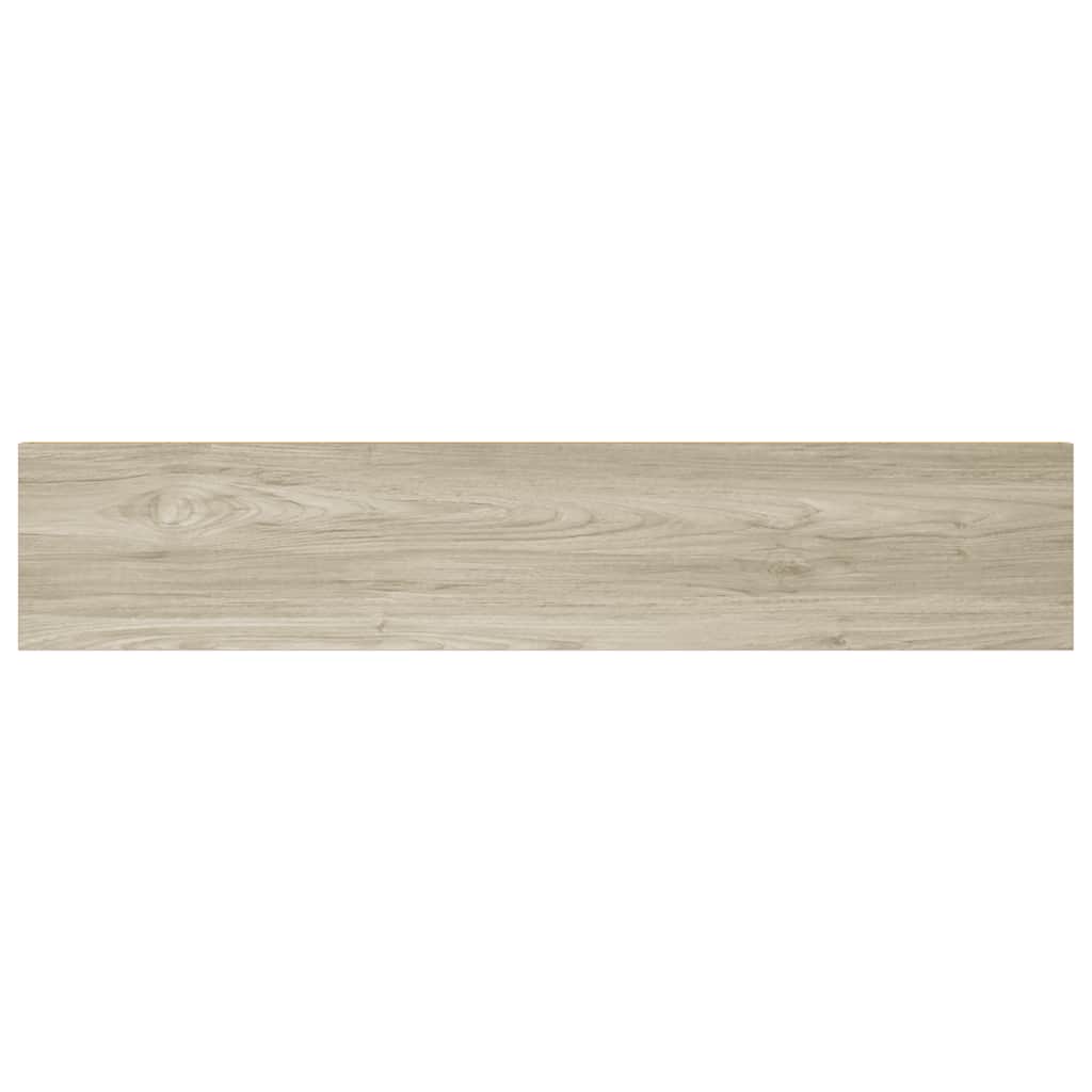 Wandschappen zwevend 2 st 120x23,5x3,8 cm MDF eikenkleurig is nu te koop bij PeponiXL, paradijselijk wonen!