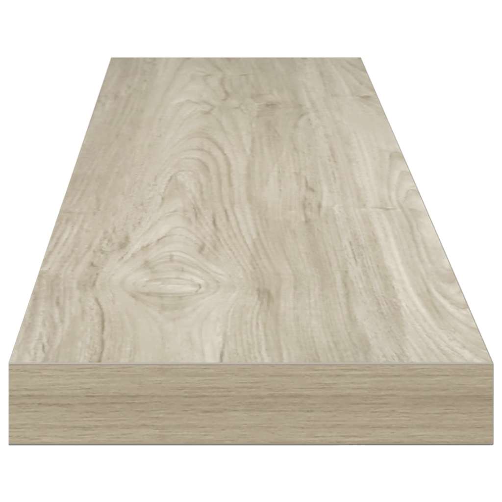 Wandschappen zwevend 4 st 120x23,5x3,8 cm MDF eikenkleurig is nu te koop bij PeponiXL, paradijselijk wonen!