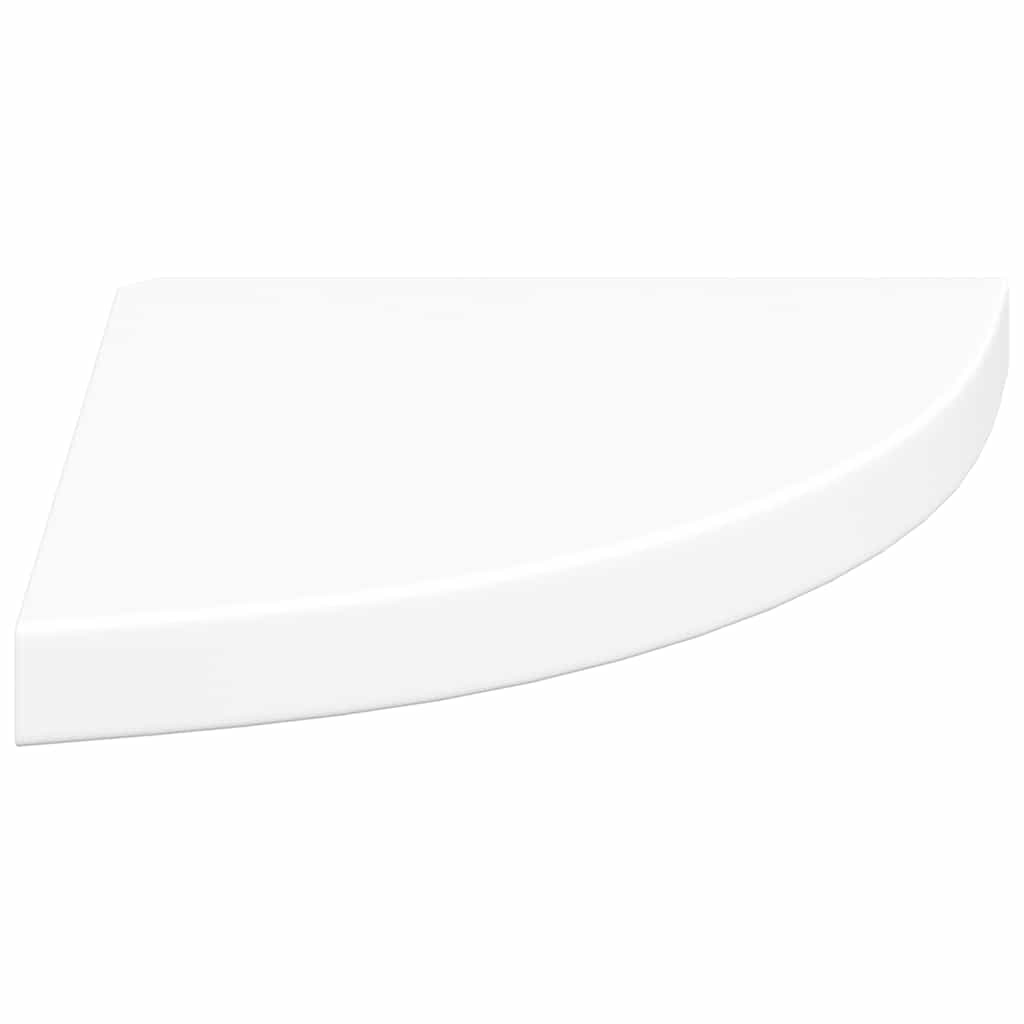 Hoekschappen zwevend 4 st 35x35x3,8 cm MDF wit is nu te koop bij PeponiXL, paradijselijk wonen!