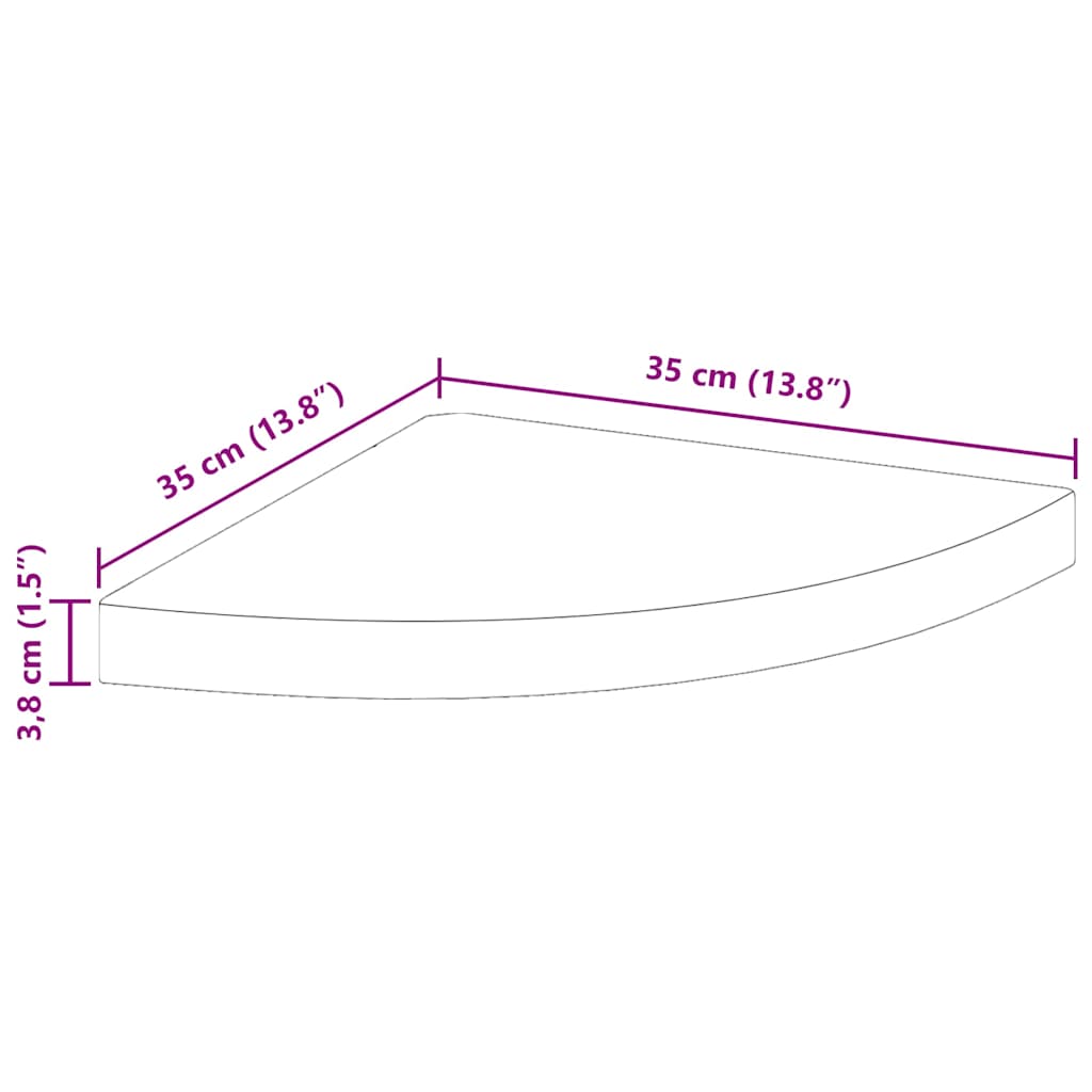 Hoekschappen zwevend 4 st 35x35x3,8 cm MDF zwart is nu te koop bij PeponiXL, paradijselijk wonen!