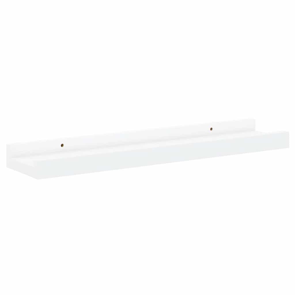Fotoplanken 2 st 40x9x3 cm MDF wit is nu te koop bij PeponiXL, paradijselijk wonen!