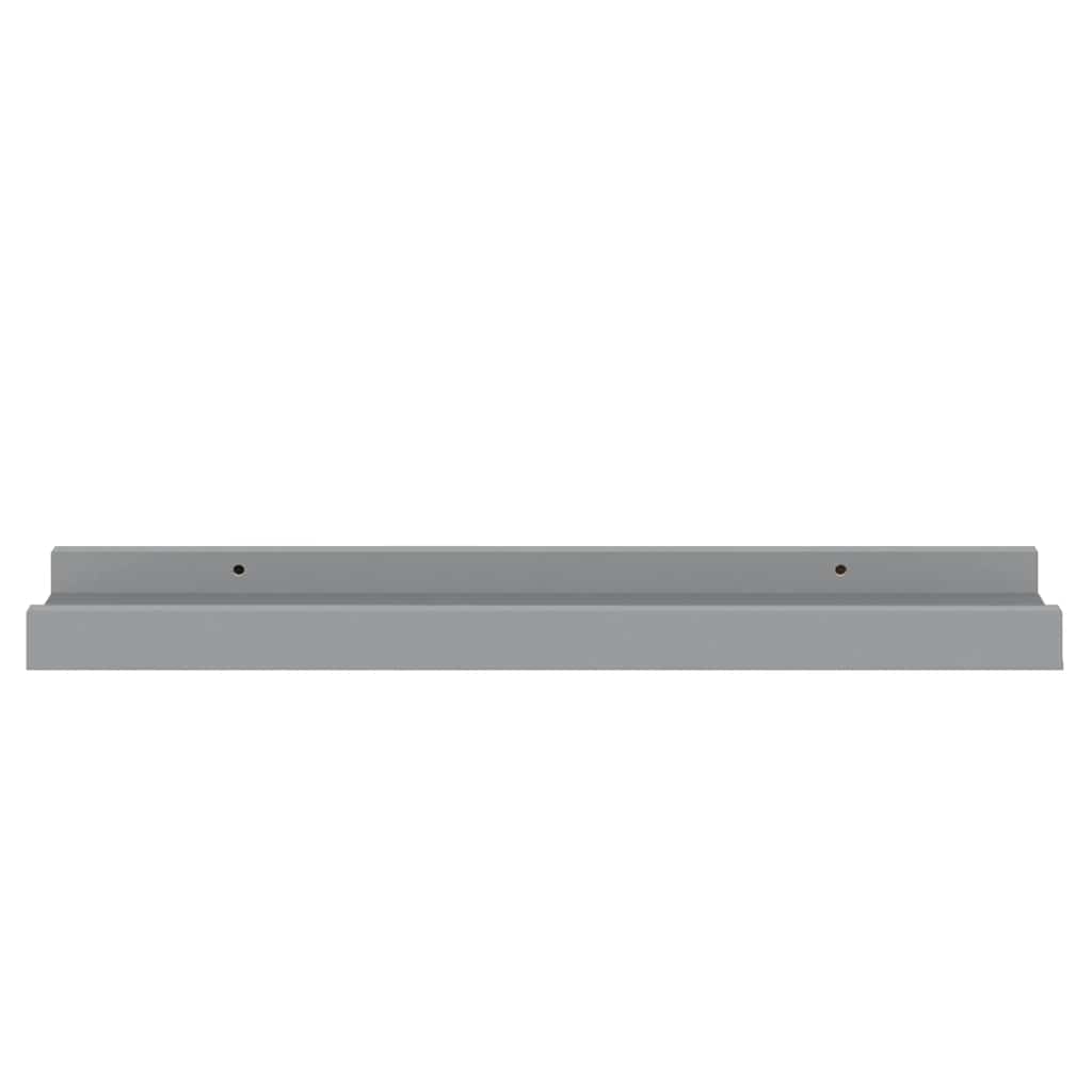 Fotoplanken 2 st 40x9x3 cm MDF grijs is nu te koop bij PeponiXL, paradijselijk wonen!