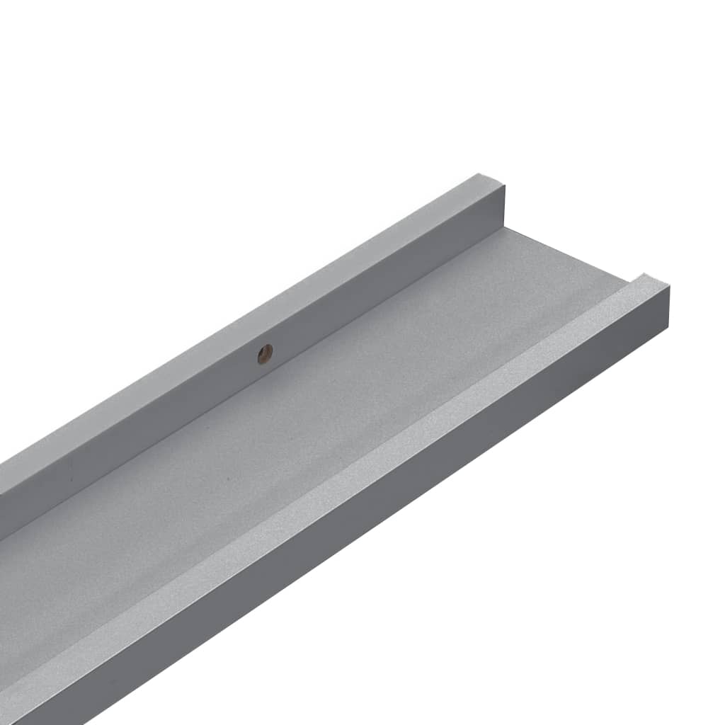 Fotoplanken 2 st 60x9x3 cm MDF grijs is nu te koop bij PeponiXL, paradijselijk wonen!