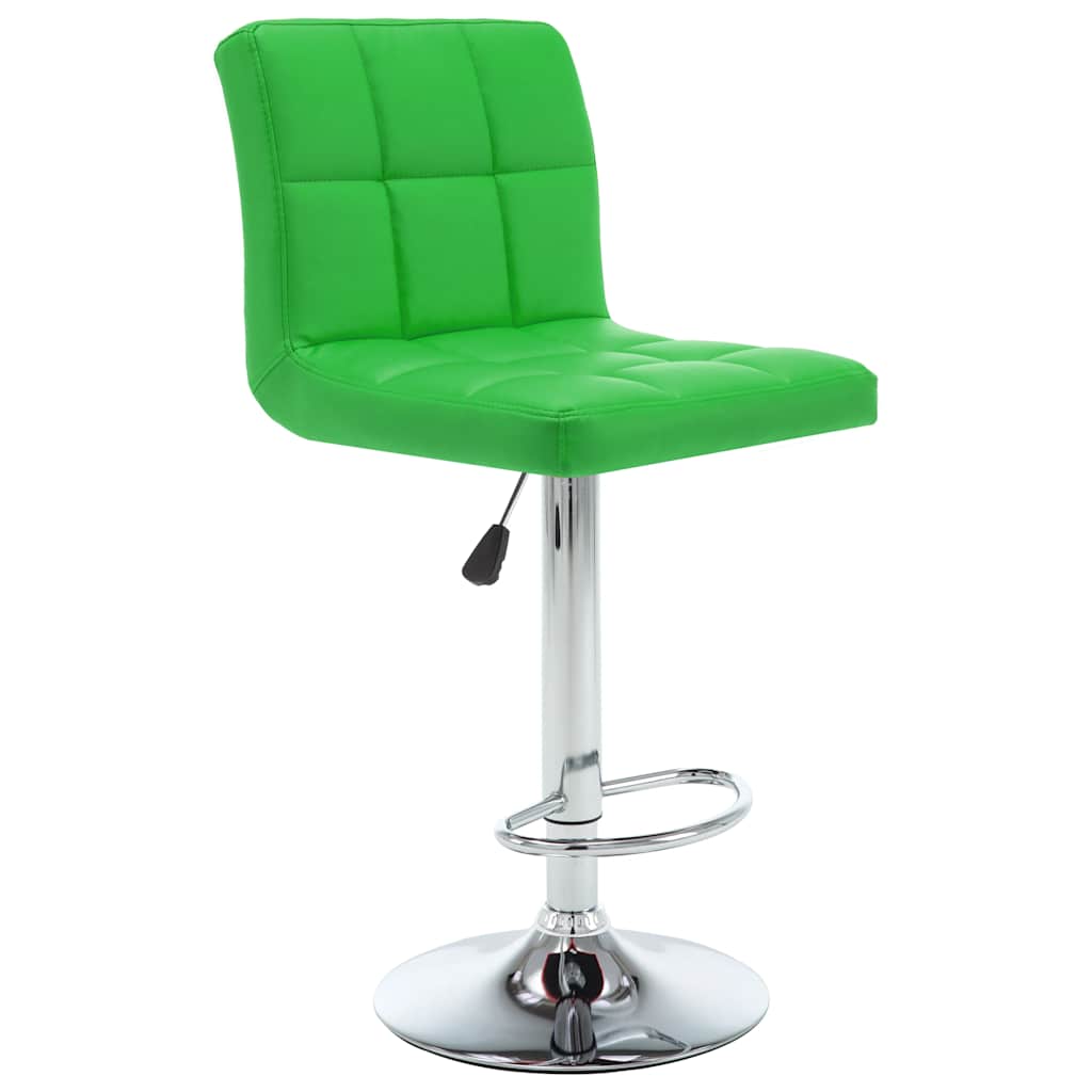 Barkrukken 2 st kunstleer groen is nu te koop bij PeponiXL, paradijselijk wonen!