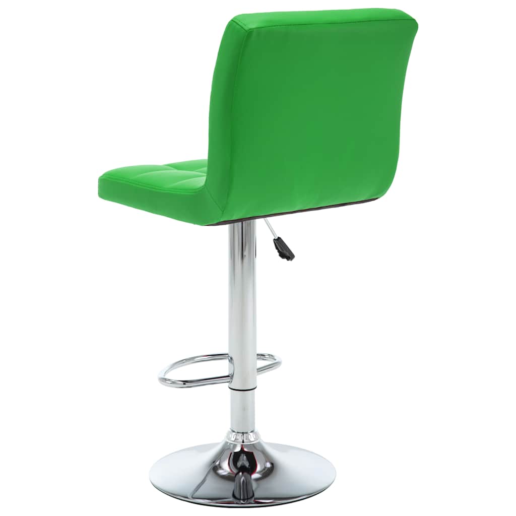 Barkrukken 2 st kunstleer groen is nu te koop bij PeponiXL, paradijselijk wonen!