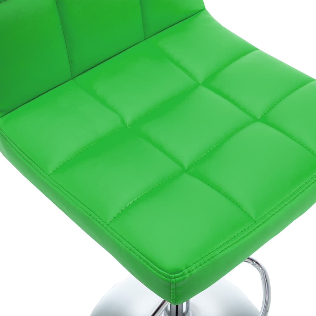 Barkrukken 2 st kunstleer groen is nu te koop bij PeponiXL, paradijselijk wonen!
