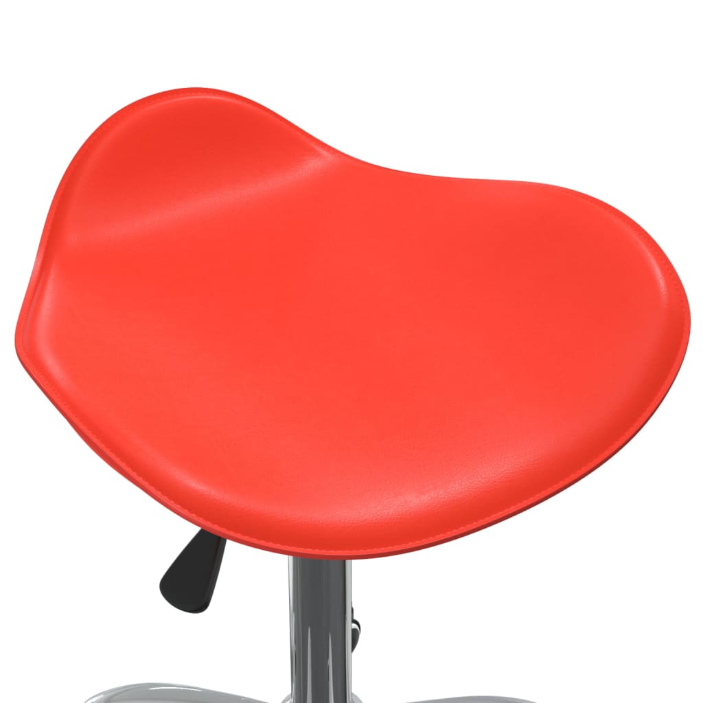 Salonkruk kunstleer rood is nu te koop bij PeponiXL, paradijselijk wonen!