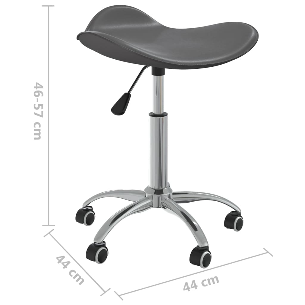 Salonkruk kunstleer grijs is nu te koop bij PeponiXL, paradijselijk wonen!