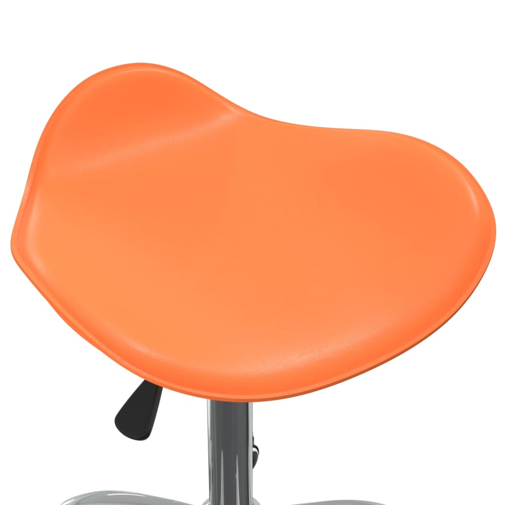 Salonkruk kunstleer oranje is nu te koop bij PeponiXL, paradijselijk wonen!