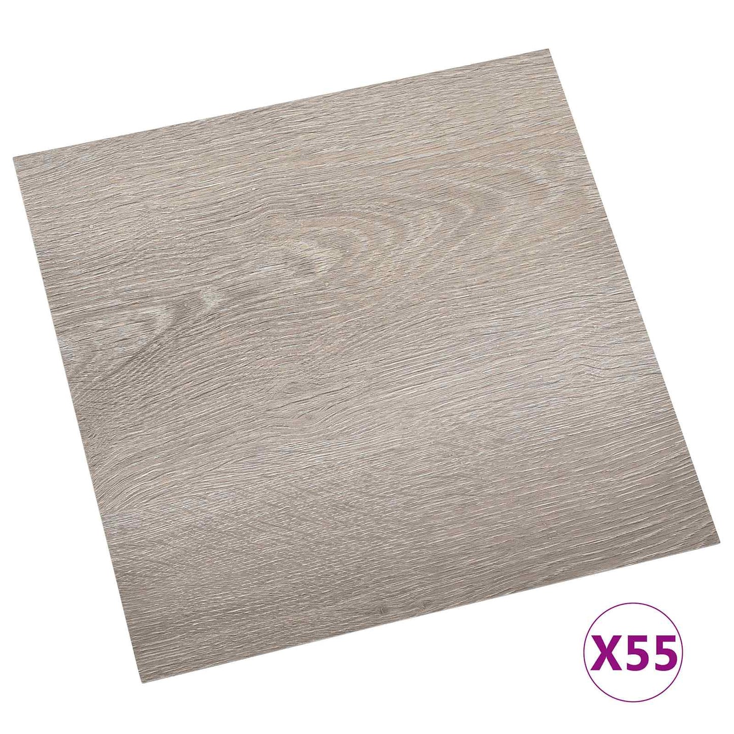 Vloerplanken 55 pcs Taupe 5,11 m² PVC is nu te koop bij PeponiXL, paradijselijk wonen!